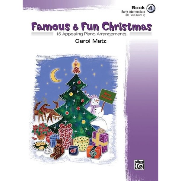Alfred Music Famous & Fun Christmas, Book 4