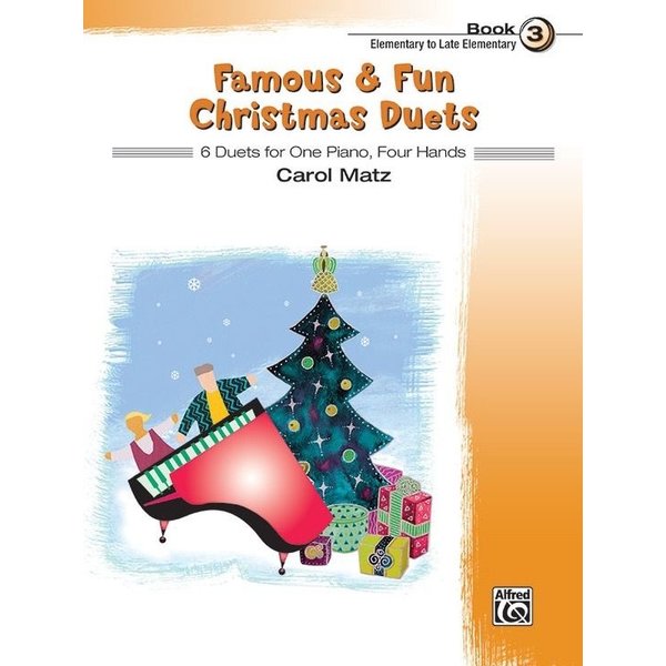 Alfred Music Famous & Fun Christmas Duets, Book 3