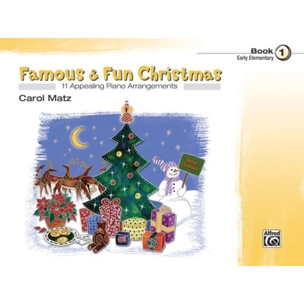 Alfred Music Famous & Fun Christmas, Book 1