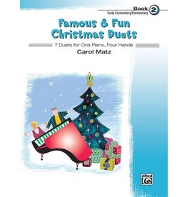 Alfred Music Famous & Fun Christmas Duets, Book 2