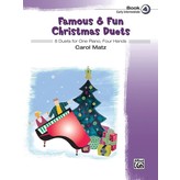 Alfred Music Famous & Fun Christmas Duets, Book 4