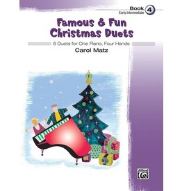 Alfred Music Famous & Fun Christmas Duets, Book 4
