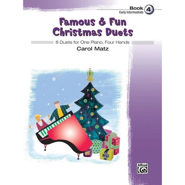 Alfred Music Famous & Fun Christmas Duets, Book 4