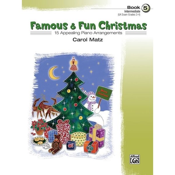 Alfred Music Famous & Fun Christmas, Book 5