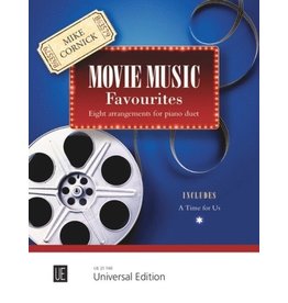 Universal Movie Music Favourites Eight Arrangements for piano duet - Mike Cornick