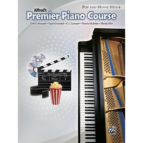 Alfred Music Premier Piano Course: Pop and Movie Hits Book 6