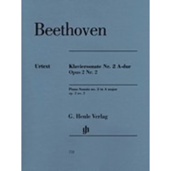 Henle Urtext Editions Beethoven - Piano Sonata Op. 2, No. 2