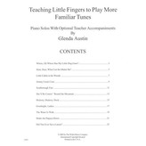 Willis Music Company Teaching Little Fingers to Play More Familiar Tunes - Book only