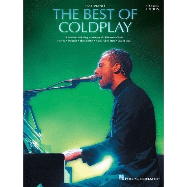 Hal Leonard The Best of Coldplay for Easy Piano