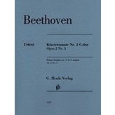 Henle Urtext Editions Beethoven - Piano Sonata No. 3 C Major Op. 2 No. 3