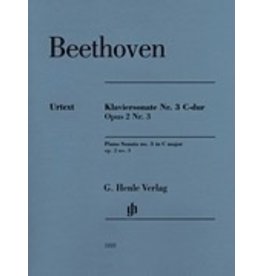 Henle Urtext Editions Beethoven - Piano Sonata No. 3 C Major Op. 2 No. 3