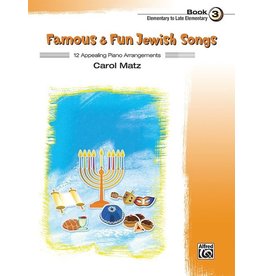 Alfred Music Famous & Fun Jewish Songs, Book 3