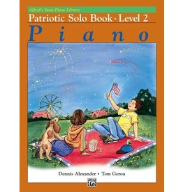 Alfred Music Alfred's Basic Piano Course: Patriotic Solo Book 2