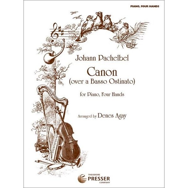 Carl Fischer Canon Over a Basso Ostinato for Piano Duet