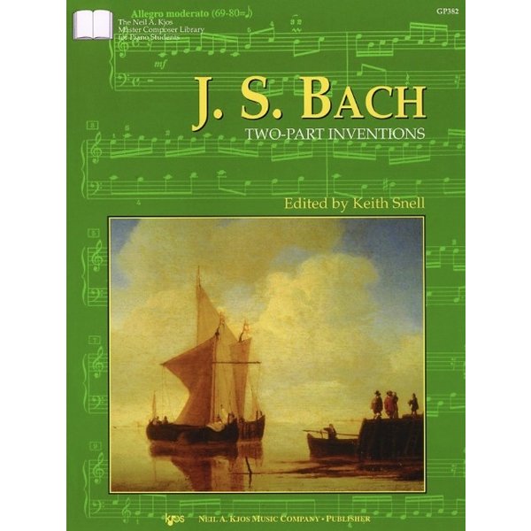 Kjos JS BACH, TWO PART INVENTIONS