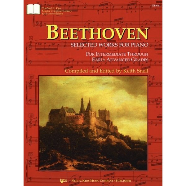 Kjos BEETHOVEN SELECTED WORKS FOR PIANO