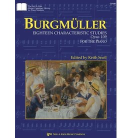 Kjos Burgmüller: Eighteen Characteristic Studies, Opus 109