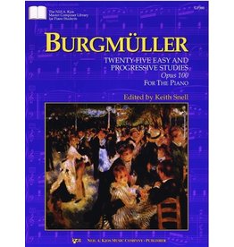 Kjos Burgmuller - 25 EASY & PROGRESSIVE STUDIES FOR PIANO