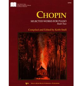 Kjos CHOPIN SELECTED WORKS FOR PIANO, BK2