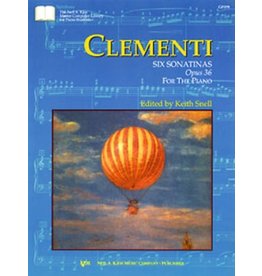 Kjos CLEMENTI SIX SONATINAS FOR PIANO
