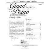 Alfred Music Grand Favorites for Piano, Book 3