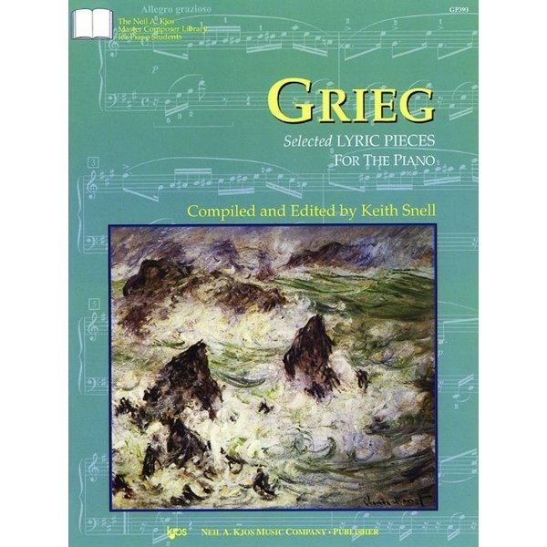 Kjos GRIEG SELECTED LYRIC PIECES FOR PIANO