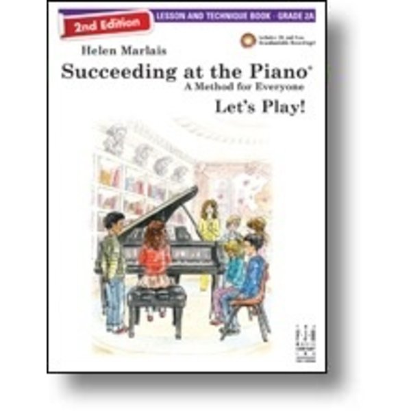 FJH Succeeding at the Piano Lesson and Technique Book - Grade 2A (2nd edition) (with CD)