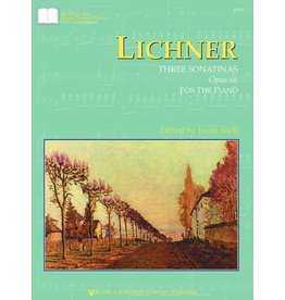 Kjos LICHNER: THREE SONATINAS, OPUS 66