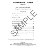 Kjos MACDOWELL: SELECTED WORKS FOR PIANO