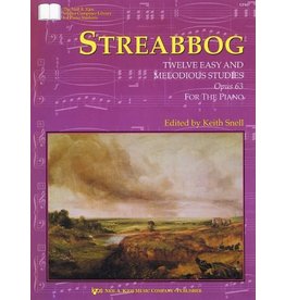 Kjos STREABBOG:TWELVE EASY AND MELODIOUS STUDIES, OPUS 63