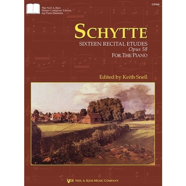 Kjos Schytte: Sixteen Recital Etudes, Opus 58