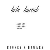 Boosey & Hawkes Allegro Barbaro