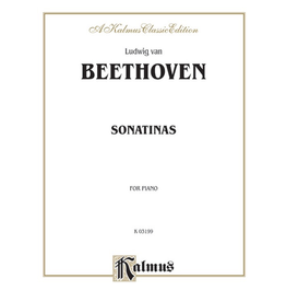 Kalmus Beethoven - Sonatinas, Complete