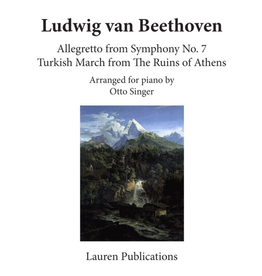 Lauren Publications Beethoven - Allegretto from Symphony No. 7 / Turkish March from the Ruins of Athens