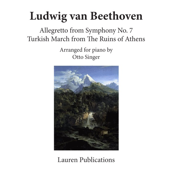 Lauren Publications Beethoven - Allegretto from Symphony No. 7 / Turkish March from the Ruins of Athens