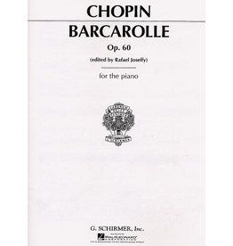 Schirmer Chopin - Barcarolle, Op. 60 in F Sharp