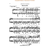 Schirmer Chopin - Barcarolle, Op. 60 in F Sharp