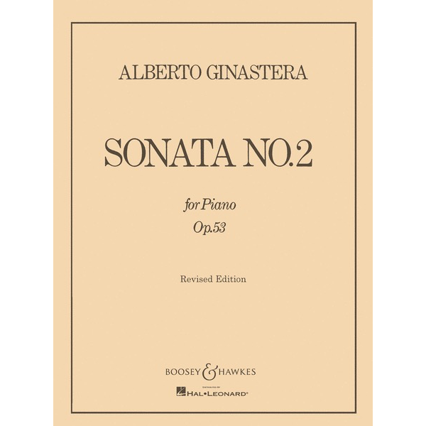 Boosey & Hawkes Ginastera - Sonata No. 2, Op. 53