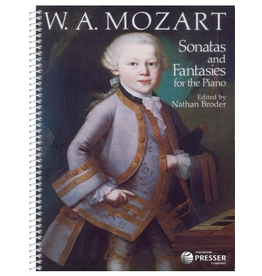 Theodore Presser Mozart - Sonatas and Fantasies - Spiral Bound