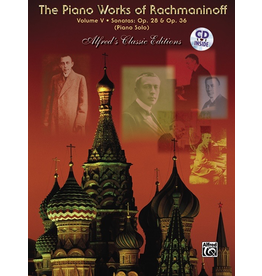 Alfred Music Rachmaninoff - The Piano Works of Rachmaninoff, Volume V: Sonatas, Op. 28, Op. 36