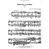 Alfred Music Rachmaninoff - The Piano Works of Rachmaninoff, Volume V: Sonatas, Op. 28, Op. 36