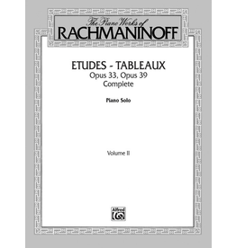 Alfred Music Rachmaninoff - The Piano Works of Rachmaninoff, Volume II: Etudes-tableaux, Op. 33 and Op. 39