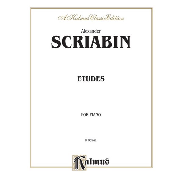 Kalmus Scriabin - Etudes