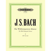 Edition Peters Bach - The Well-Tempered Clavier Part 1 BWV 846-869