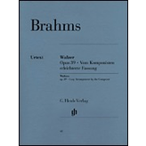 Henle Urtext Editions Brahms - Waltzes Op. 39 Simplified