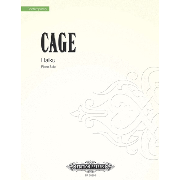 Edition Peters Cage - Haiku