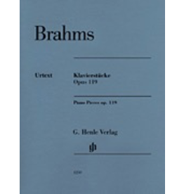 Henle Urtext Editions Brahms - Piano Pieces Op. 119, Nos. 1-4
