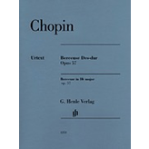 Henle Urtext Editions Chopin - Berceuse in D Flat Major Op. 57