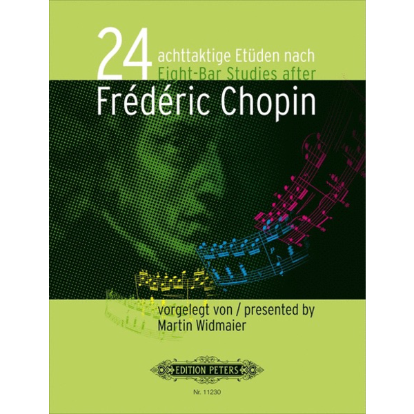 Edition Peters Widmaier - 24 eight-measure Studies after Frédéric Chopin