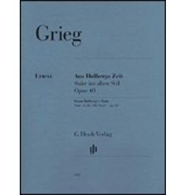 Henle Urtext Editions Grieg - From Holberg's Time Op. 40